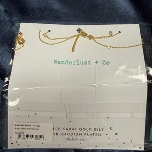 Wanderlust & Co. Aria Lariat necklace